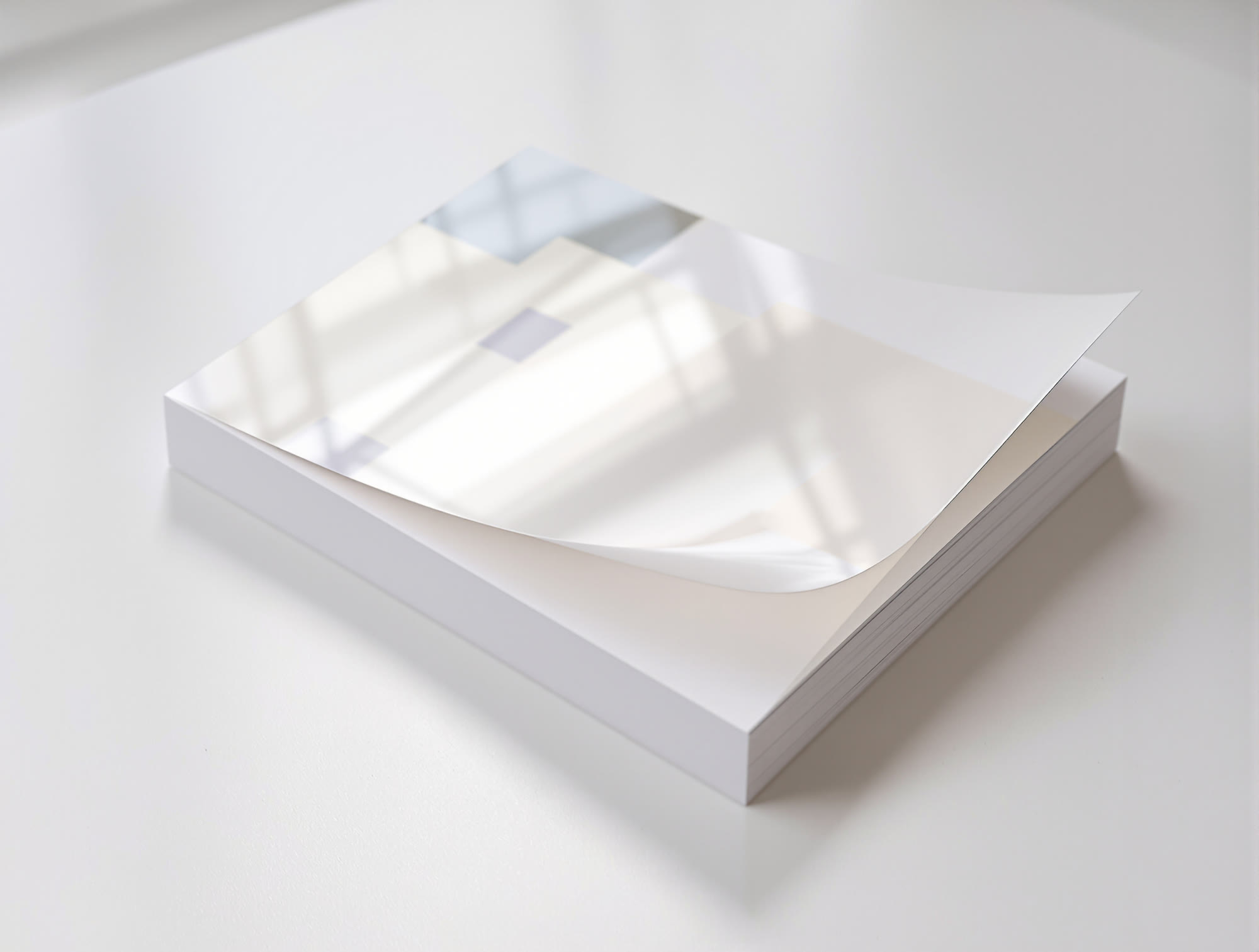 Finished laminated menus, placards and placemats